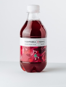 Напиток безалкогольный газированный "Вишня" 0,33л,12шт/кор,Fizzberry 