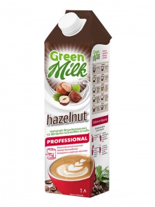 Напиток из фундука на рисовой основе "Hazelnut professional" "Green Milk" 1л, 12шт/кор