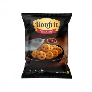 Картофель Улыбка Bonfrit, 1 кг/10шт/кор, пакет