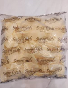 Картофельные чипсы тонкой фигурной нарезки, 1 кг/шт,10 шт/кор,SuperFresh 